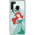 Disney Princess Ariel Art Galaxy A21 Clear Case