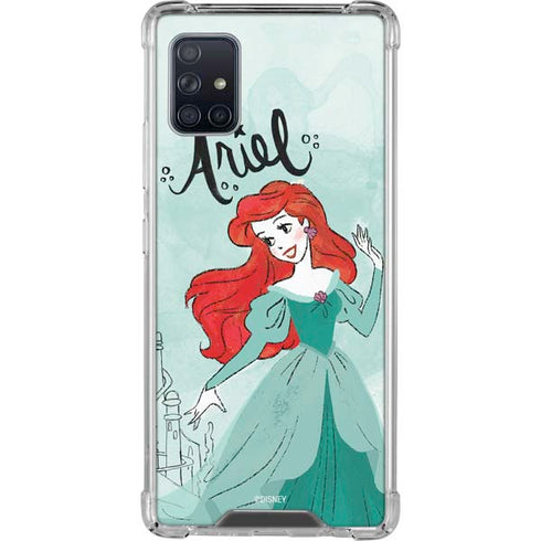 Disney Princess Ariel Art Galaxy A51 5G Clear Case