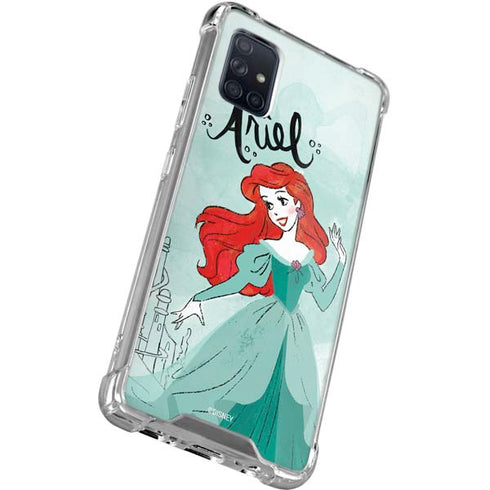 Disney Princess Ariel Art Galaxy A51 5G Clear Case