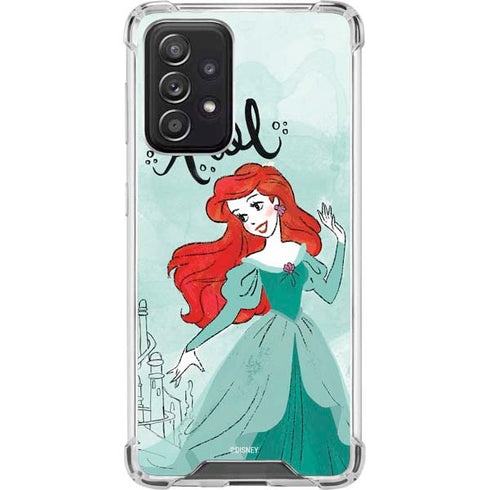 Disney Princess Ariel Art Galaxy A52 5G Clear Case