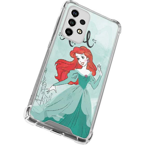 Disney Princess Ariel Art Galaxy A53 5G Clear Case