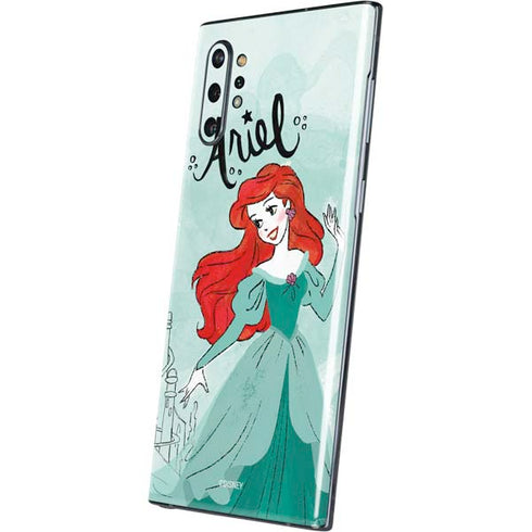 Disney Princess Ariel Art Galaxy Note 10 Plus Skin
