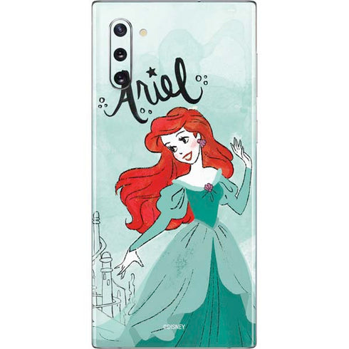 Disney Princess Ariel Art Galaxy Note 10 Skin