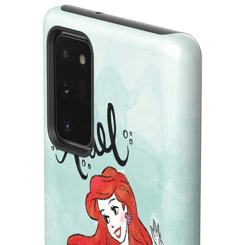 Disney Princess Ariel Art Galaxy Note20 5G Pro Case
