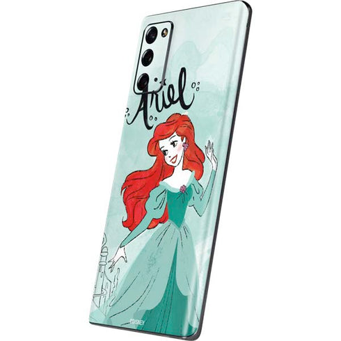 Disney Princess Ariel Art Galaxy Note20 5G Skin