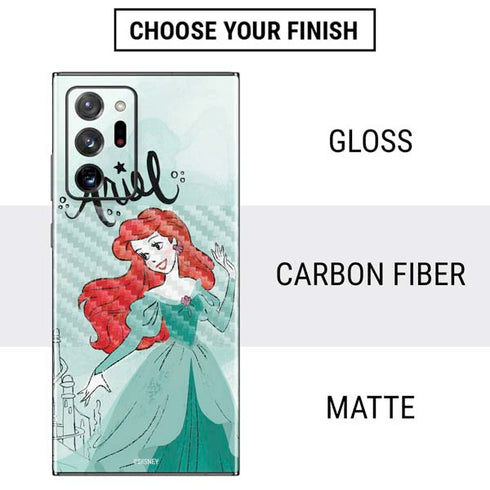 Disney Princess Ariel Art Galaxy Note20 Ultra 5G Skin