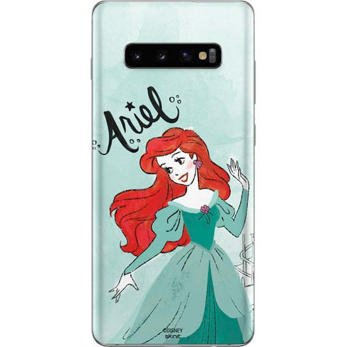 Disney Princess Ariel Art Galaxy S10 Plus Skin