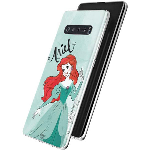 Disney Princess Ariel Art Galaxy S10 Plus Skin