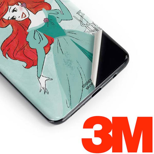 Disney Princess Ariel Art Galaxy S10 Skin