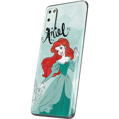 Disney Princess Ariel Art Galaxy S20 Skin