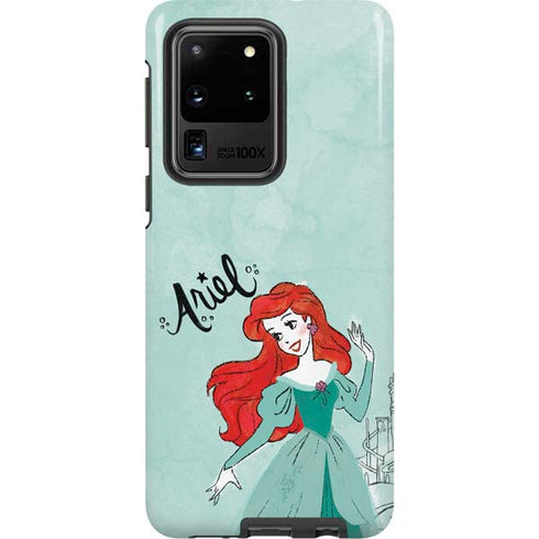 Disney Princess Ariel Art Galaxy S20 Ultra 5G Pro Case