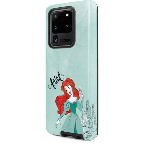 Disney Princess Ariel Art Galaxy S20 Ultra 5G Pro Case