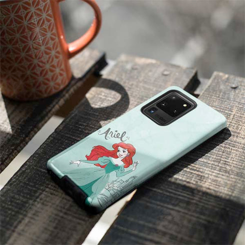 Disney Princess Ariel Art Galaxy S20 Ultra 5G Pro Case