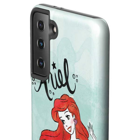 Disney Princess Ariel Art Galaxy S21 FE Pro Case