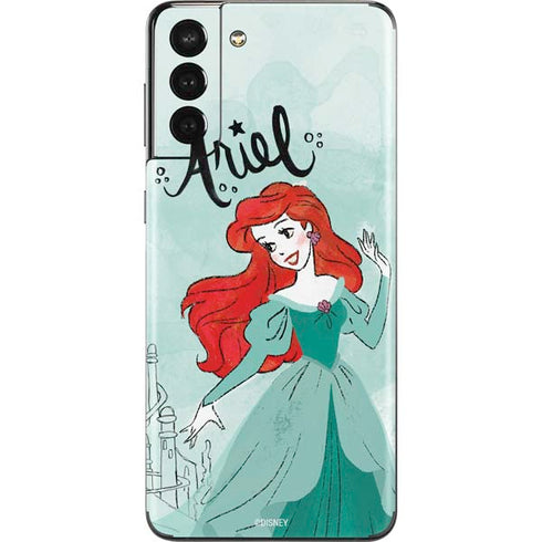 Disney Princess Ariel Art Galaxy S21 Plus 5G Skin