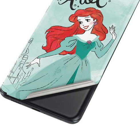 Disney Princess Ariel Art Galaxy S21 Plus 5G Skin