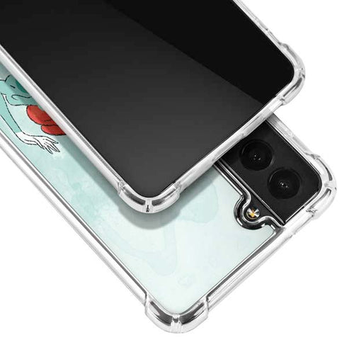 Disney Princess Ariel Art Galaxy S22 Plus Clear Case