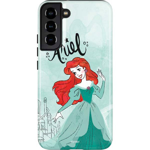 Disney Princess Ariel Art Galaxy S22 Plus Pro Case