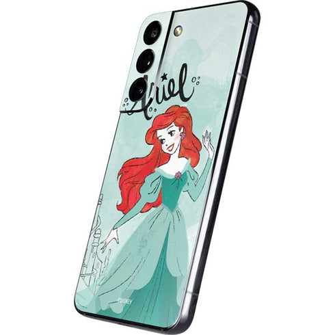 Disney Princess Ariel Art Galaxy S22 Skin
