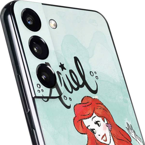 Disney Princess Ariel Art Galaxy S22 Skin