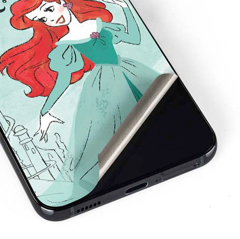 Disney Princess Ariel Art Galaxy S22 Skin