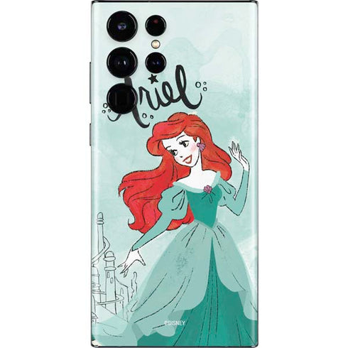 Disney Princess Ariel Art Galaxy S22 Ultra Skin