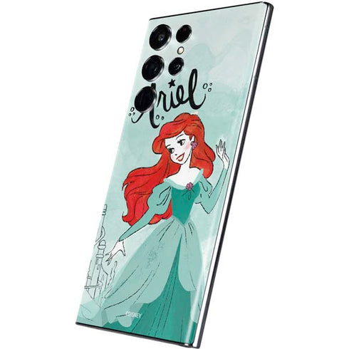 Disney Princess Ariel Art Galaxy S22 Ultra Skin