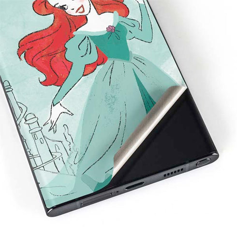 Disney Princess Ariel Art Galaxy S22 Ultra Skin