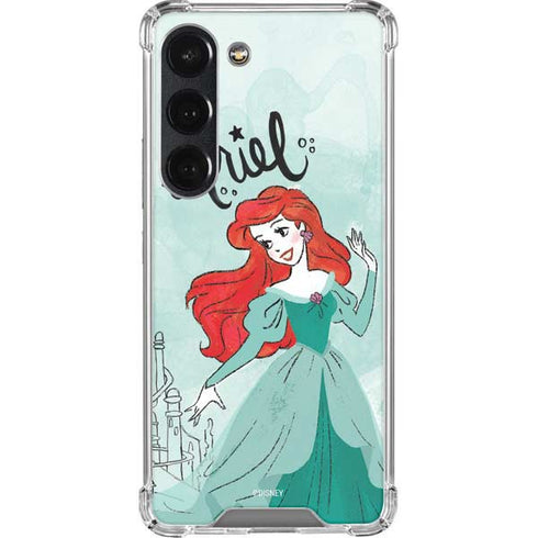 Disney Princess Ariel Art Galaxy S23 Clear Case
