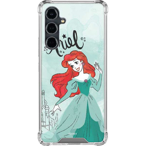 Disney Princess Ariel Galaxy S23 FE Clear Case