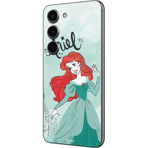 Disney Princess Ariel Art Galaxy S23 Skin