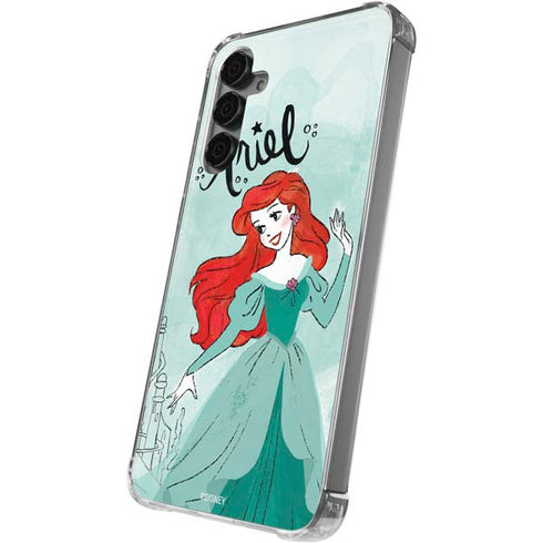 Disney Princess Ariel Galaxy S24 Plus Clear Case