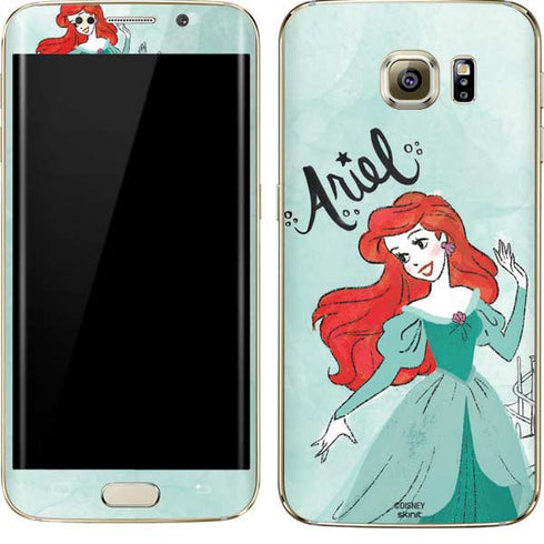 Disney Princess Ariel Art Galaxy S7 Edge Skin