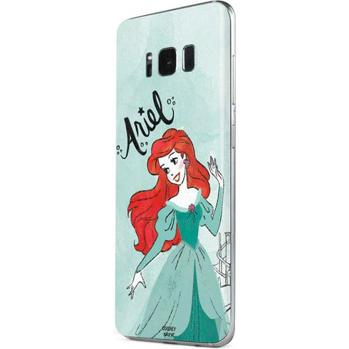 Disney Princess Ariel Art Galaxy S8 Skin