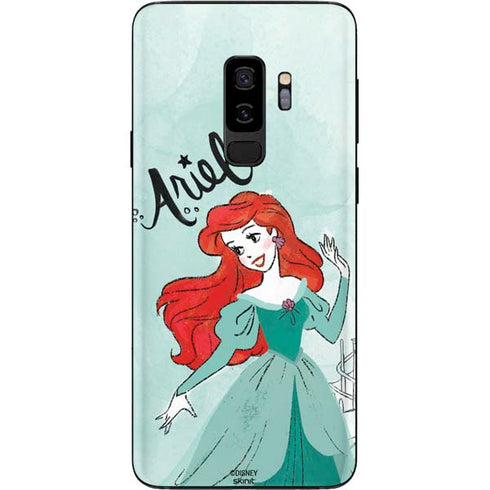 Disney Princess Ariel Art Galaxy S9 Plus Skin