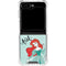 Disney Princess Ariel Galaxy Z Flip5 5G Clear Case