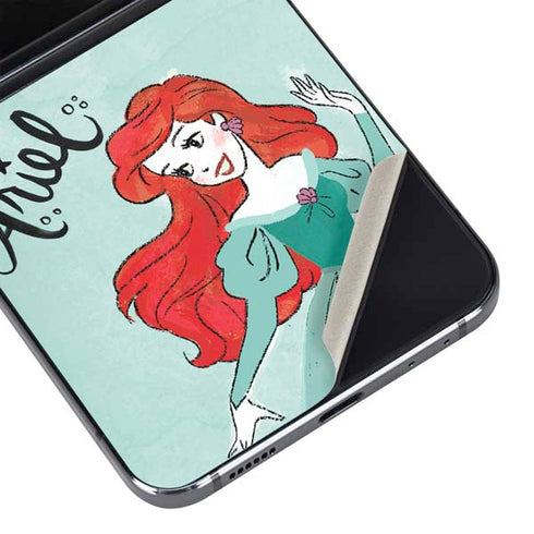 Disney Princess Ariel Galaxy Z Flip5 5G Skin