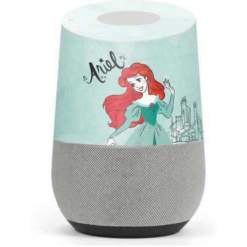Disney Princess Ariel Art Google Home Skin