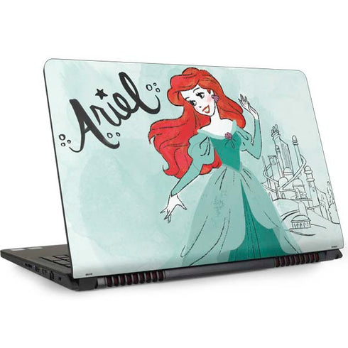 Disney Princess Ariel Art Dell Inspiron Skin