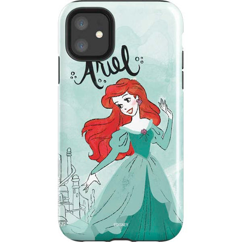 Disney Princess Ariel Art iPhone 11 Impact Case