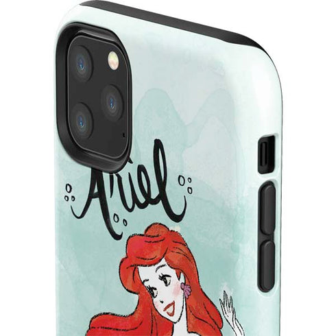 Disney Princess Ariel Art iPhone 11 Pro Max Impact Case