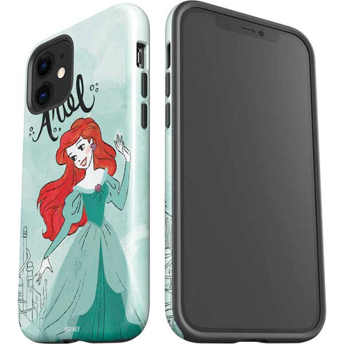 Disney Princess Ariel Art iPhone 12 Impact Case