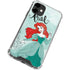 Disney Princess Ariel Art iPhone 12 Mini Clear Case