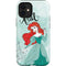 Disney Princess Ariel Art iPhone 12 Mini Impact Case