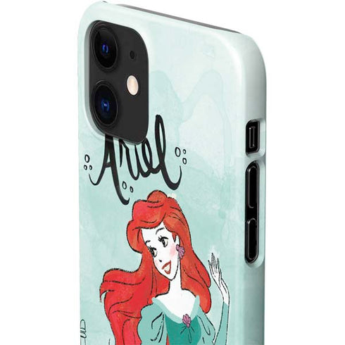 Disney Princess Ariel Art iPhone 12 Mini Lite Case