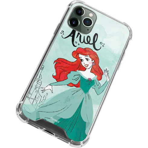 Disney Princess Ariel Art iPhone 12 Pro Max Clear Case