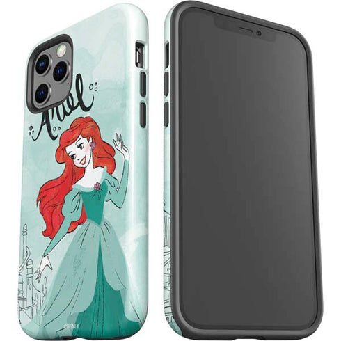 Disney Princess Ariel Art iPhone 12 Pro Max Impact Case