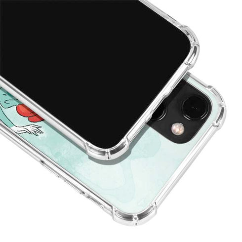 Disney Princess Ariel Art iPhone 13 Mini Clear Case