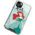 Disney Princess Ariel Art iPhone 13 Mini Clear Case