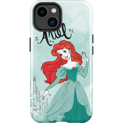 Disney Princess Ariel Art iPhone 14 Plus Impact Case